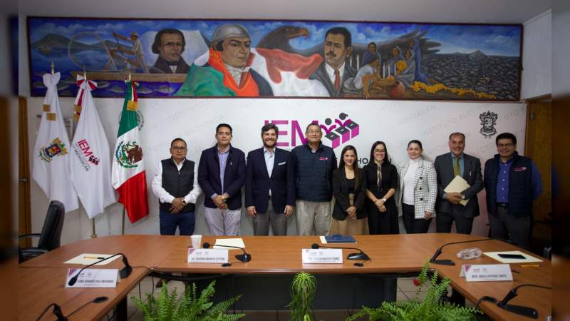 El IEM y CESMICH lanzan la plataforma: propuestas Michoacán 