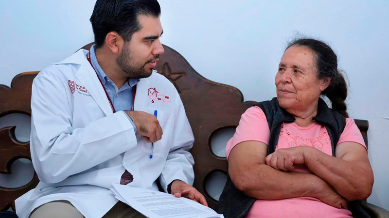 Más de 71 mil michoacanos reciben en su hogar atención médica gratuita: Salud Michoacán 