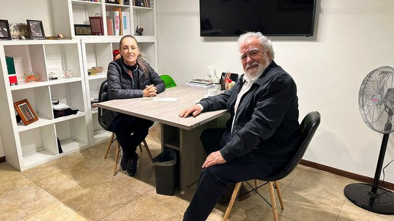 Claudia Sheinbaum invita a Alejandro Encinas a sumarse a su equipo de trabajo rumbo al 2024 