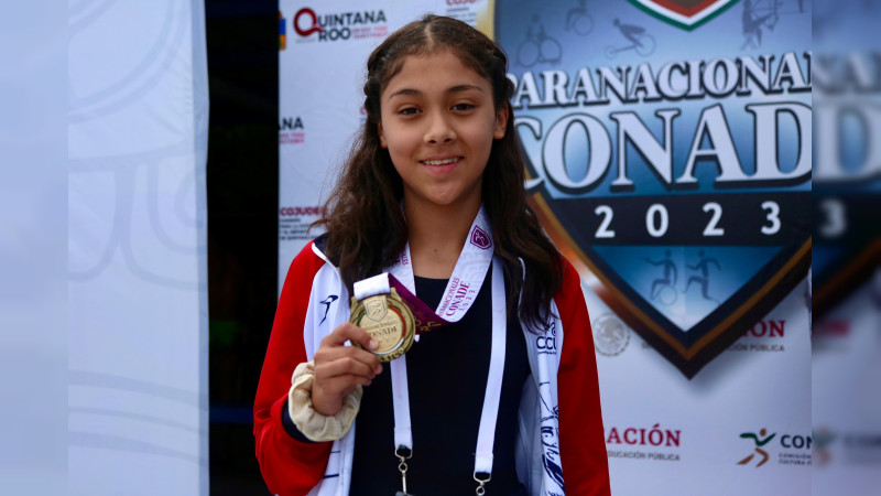  Orgullo michoacano, paratletas ganan 17 medallas en primer día de Paranacionales