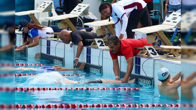  Orgullo michoacano, paratletas ganan 17 medallas en primer día de Paranacionales