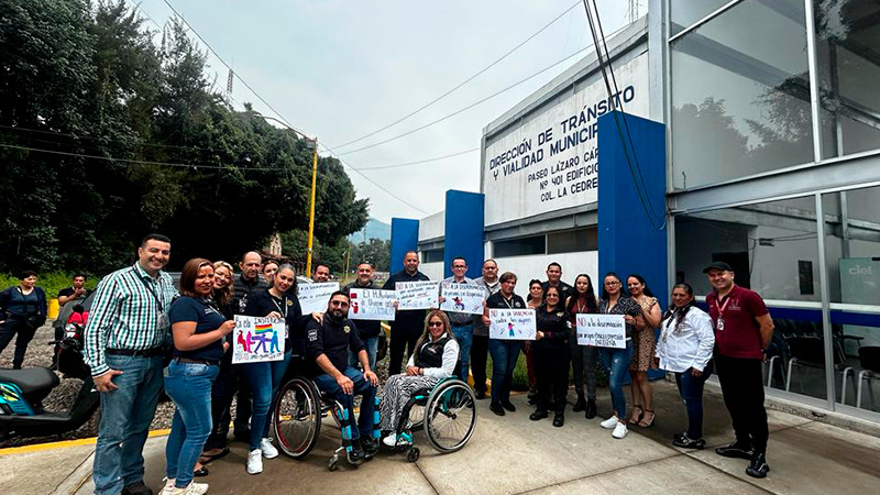 Gobierno de Uruapan conmemora el Día Estatal contra la Discriminación