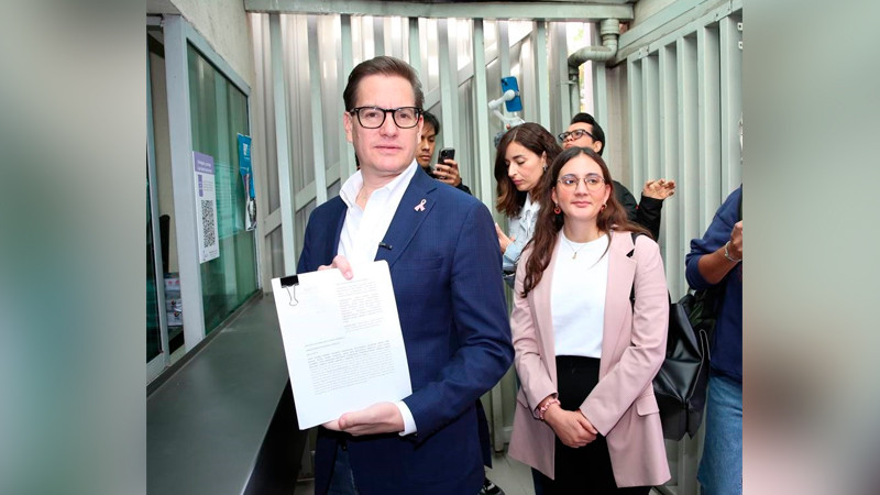 Denuncia MC a Harfuch y Brugada por actos anticipados de campaña 