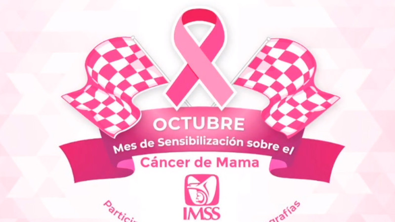 IMSS registra más de 12 mil detecciones de cáncer de mama, en 2023 