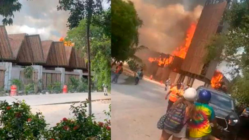Sofocan al 100% y sin heridos, el incendio parcial en acceso al Parque del Jaguar 