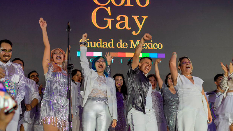 Michoacán se viste de orgullo con el Coro Gay de la CDMX