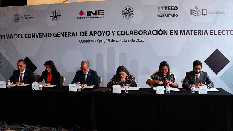 Instituto Estatal Electoral de Querétaro garantiza seguridad en el proceso electoral 