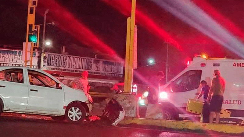 Choque en LC, Michoacán, deja un lesionado 