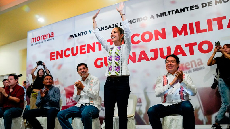 El pueblo no quiere regresar al pasado de corrupción, Sheinbaum 