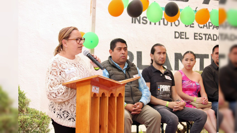 Icatmi plantel Acuitzio cumple 29 años de capacitar a los michoacanos