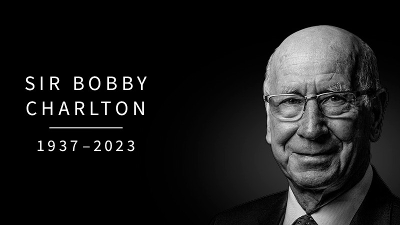 Fallece Sir Bobby Charlton, leyenda de Inglaterra y del Manchester United; tenía 86 años 