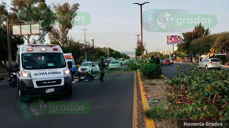 Motociclista pierde la vida en trágico accidente en Paseo Constituyentes en Querétaro 