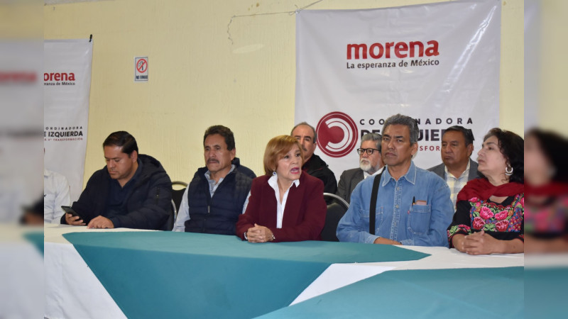 Fundadores de Morena anuncian creación de la Coordinadora de Izquierda de la 4T en Michoacán 