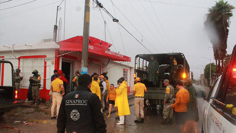 En Sinaloa, tormenta tropical “Norma” dejan un niño electrocutado e inundaciones 