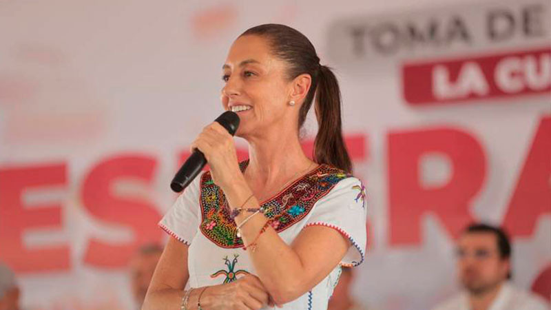 Es democrático elegir por medio del voto a ministros de la SCJN: Sheinbaum 