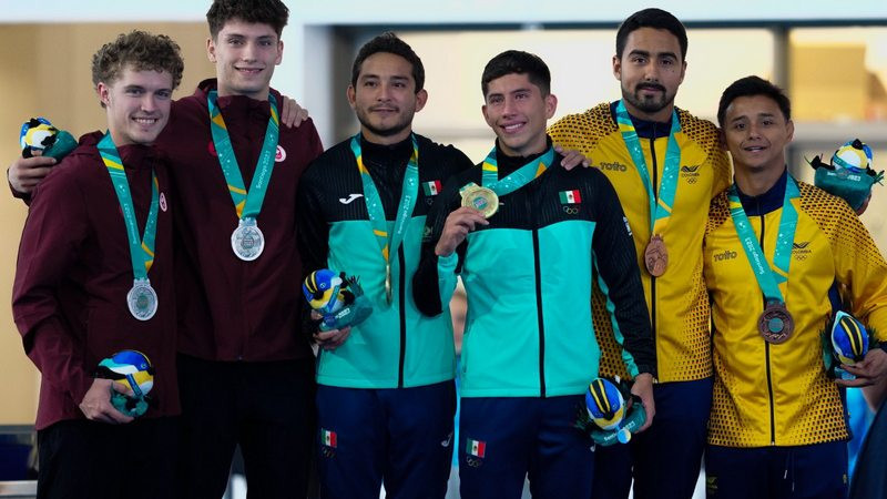 Kevin Berlin y Randal Williars ganan oro en Clavados para México en Juegos Panamericanos 2023 