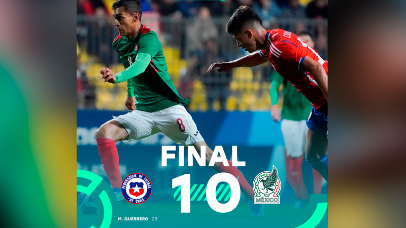 Selección Mexicana Sub-23 debuta con derrota en Panamericanos de Santiago de Chile 2023 