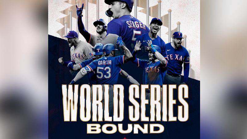 Rangers de Texas eliminan al campeón en 7 juegos y estarán en la Serie Mundial de Beisbol 