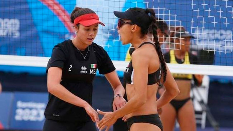 Voleibol de playa nacional supera fase de grupos en Juegos Panamericanos 
