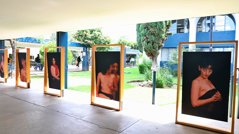 “Amazona, el retrato de sobrevivientes de cáncer de mama”, exposición fotográfica en la UMSNH