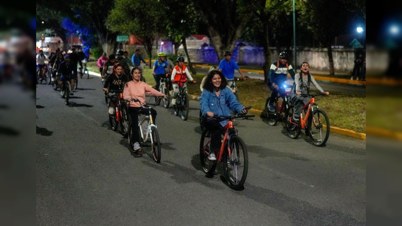 Con entusiasmo y unidad se realizó la 5° Rodada Nicolaita