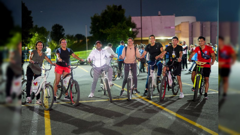 Con entusiasmo y unidad se realizó la 5° Rodada Nicolaita