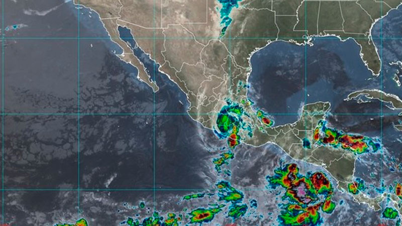 Cielo nublado por la tarde y lluvias puntuales intensas en Michoacán 