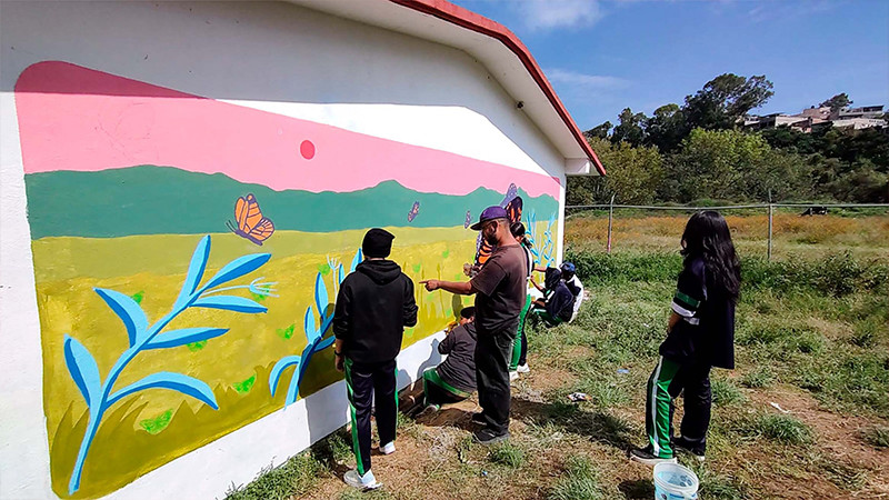 Imparte Secum 7 talleres artísticos a jóvenes de Zitácuaro
