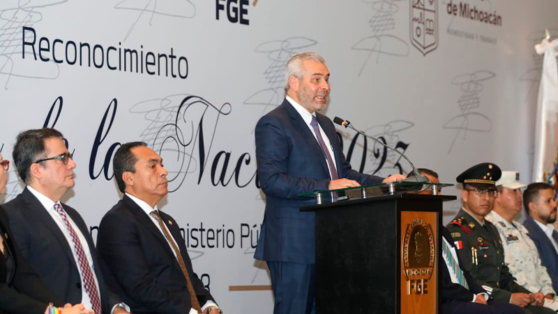 Ratifica Bedolla profunda reforma al Poder Judicial de Michoacán