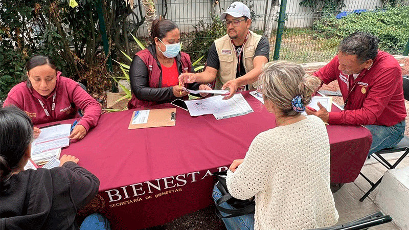 Bienestar realiza simulacro para los pagos de pensiones en Querétaro 