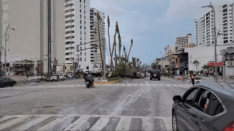 Tras paso de huracán “Otis” en Acapulco, Cuba ofrece ayuda a México 