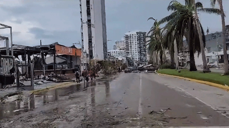 Como efecto del cambio climático, huracanes como “Otis” ocurrirán con más frecuencia, advierten científicos 