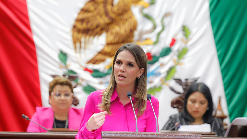 Daniela De Los Santos celebra aprobación del Centro de Atención y Justicia para Niñas, Niños y Adolescentes en Michoacán 