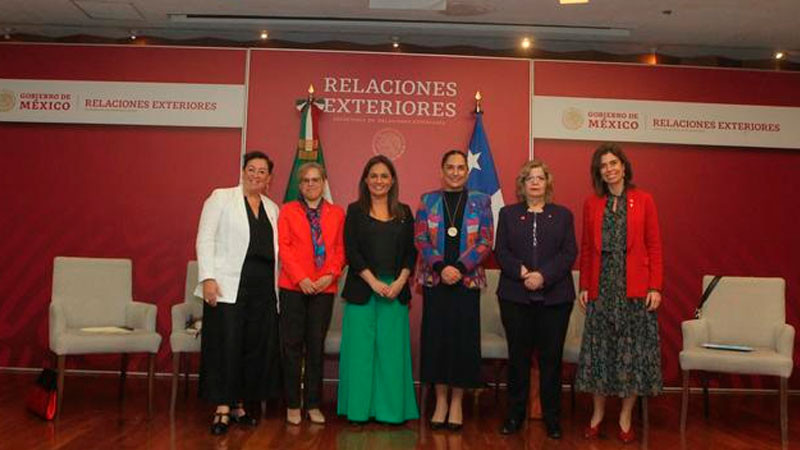Fortalecen México y Chile Política Exterior Feminista 