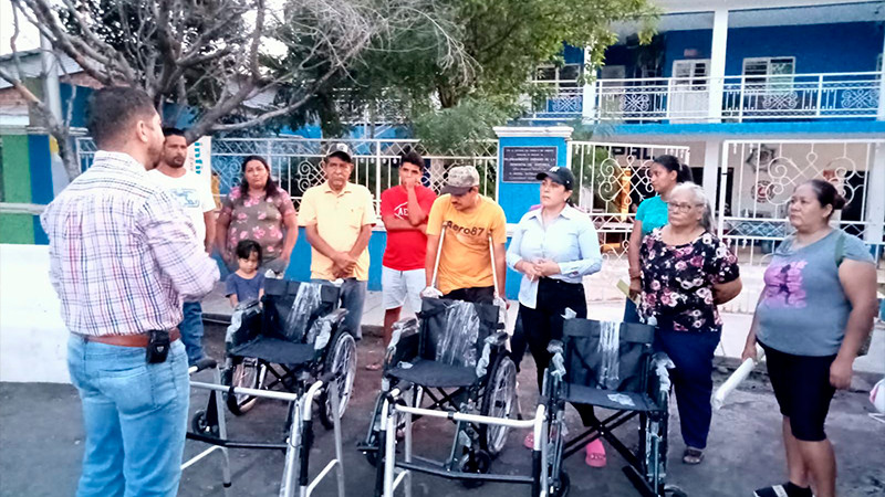 Salud Michoacán mejora la calidad de vida de personas con discapacidad de Parácuaro