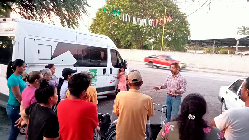 Salud Michoacán mejora la calidad de vida de personas con discapacidad de Parácuaro