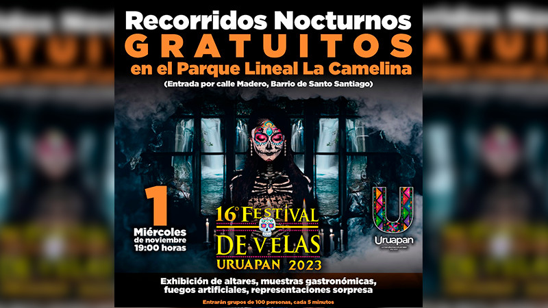 Anuncian recorridos nocturnos gratuitos en el Parque Lineal La Camelina 