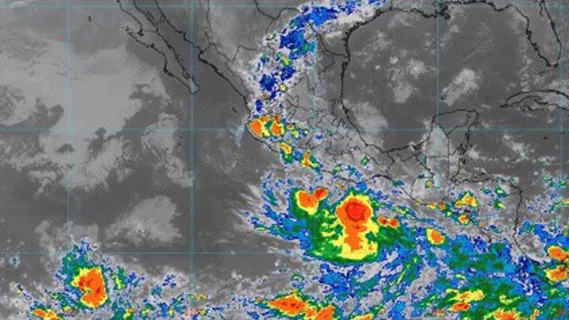Se prevén lluvias intensas en las próximas horas en Chiapas y Oaxaca 