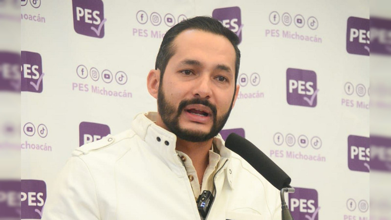 Ediles del PES en Michoacán buscarán reelección: Eder López 