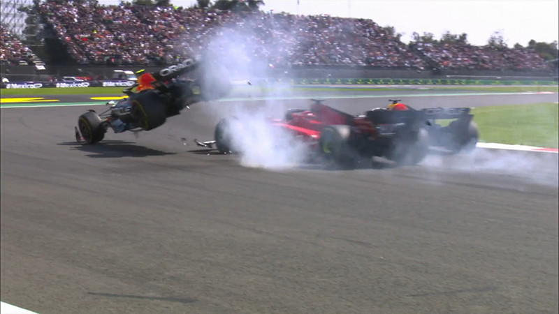 Checo Pérez queda fuera de Gran Premio de México  