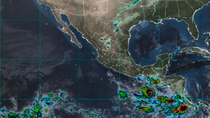 Cielo nublado con chubascos y lluvias fuertes en regiones de Michoacán 