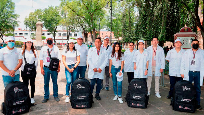 Lleva Salud Michoacán servicios de salud hasta los hogares de 61 municipios