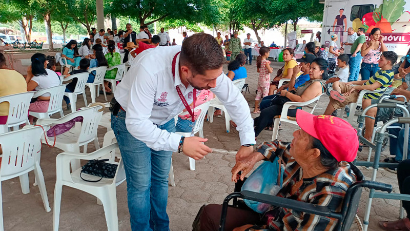 Con ferias de la salud, Salud Michoacán refuerza atención médica en Tierra Caliente