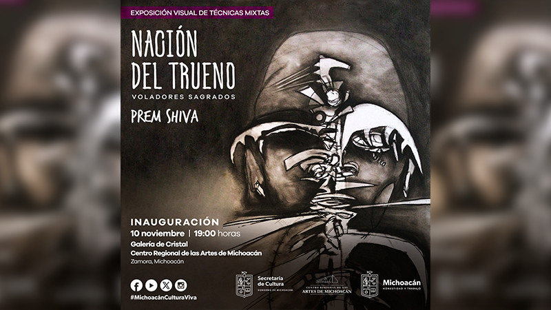 Inaugurará Secum exposición de Prem Shiva, en el CRAM de Zamora 