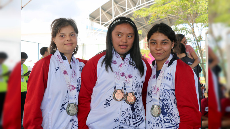 Michoacán llega a las 71 medallas en Paranacionales Conade