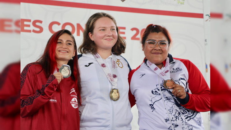 Michoacán llega a las 71 medallas en Paranacionales Conade