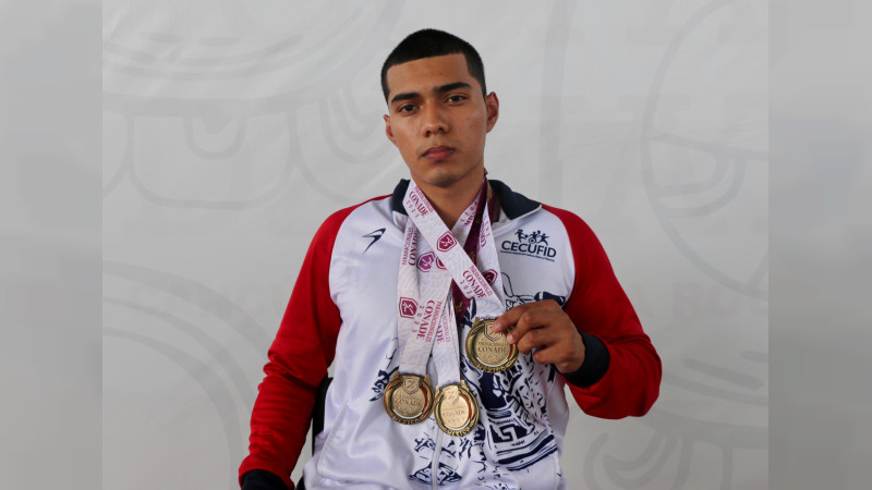 Michoacán llega a las 71 medallas en Paranacionales Conade