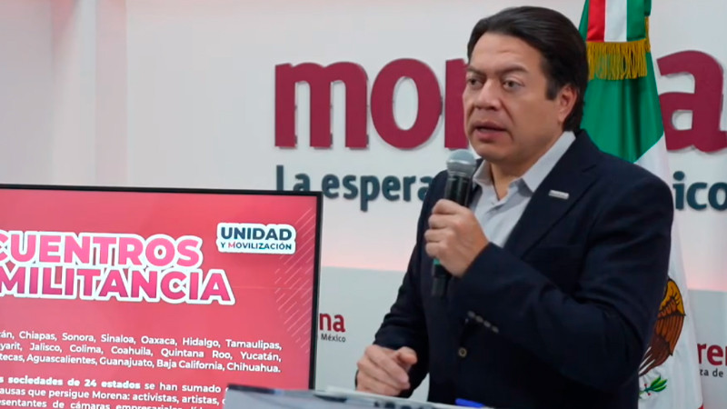 Respalda Morena uso de fideicomisos para apoyar a damnificados de Guerrero: Mario Delgado 
