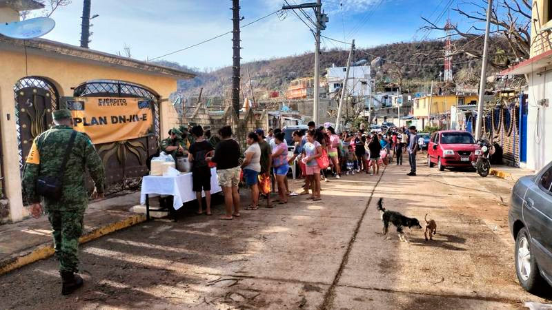 Reportan 18 extranjeros desaparecidos en Guerrero, tras paso del huracán "Otis" 