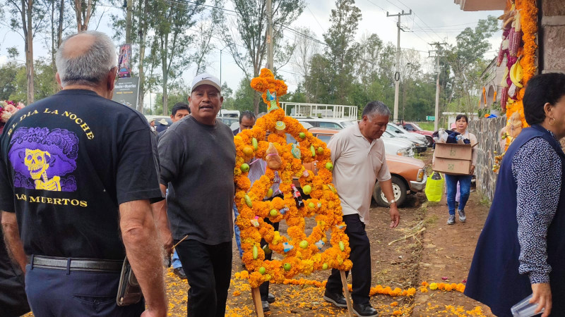 Desde el mes de julio, Tzurumútaro se alista para Noche de Ánimas